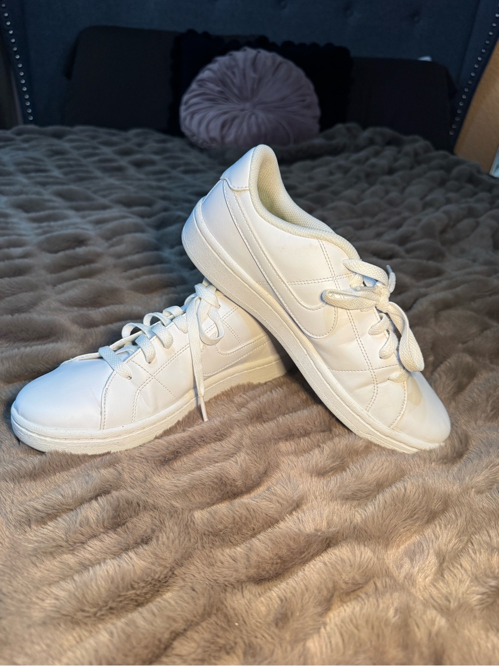 Nike Women's All-White Low-Top Sneakers